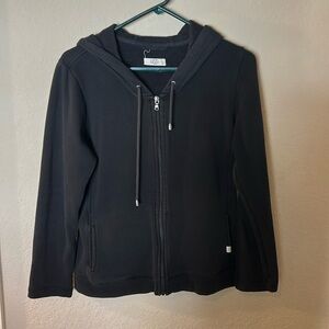 UGG ZIP FRONT HOODED SWEATSHIRT